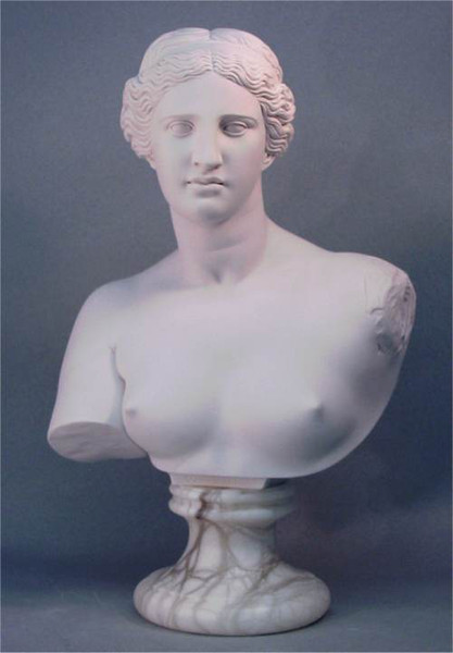 Aphrodite of Milos Marble Sculptural bust Venus Historical Women Statue